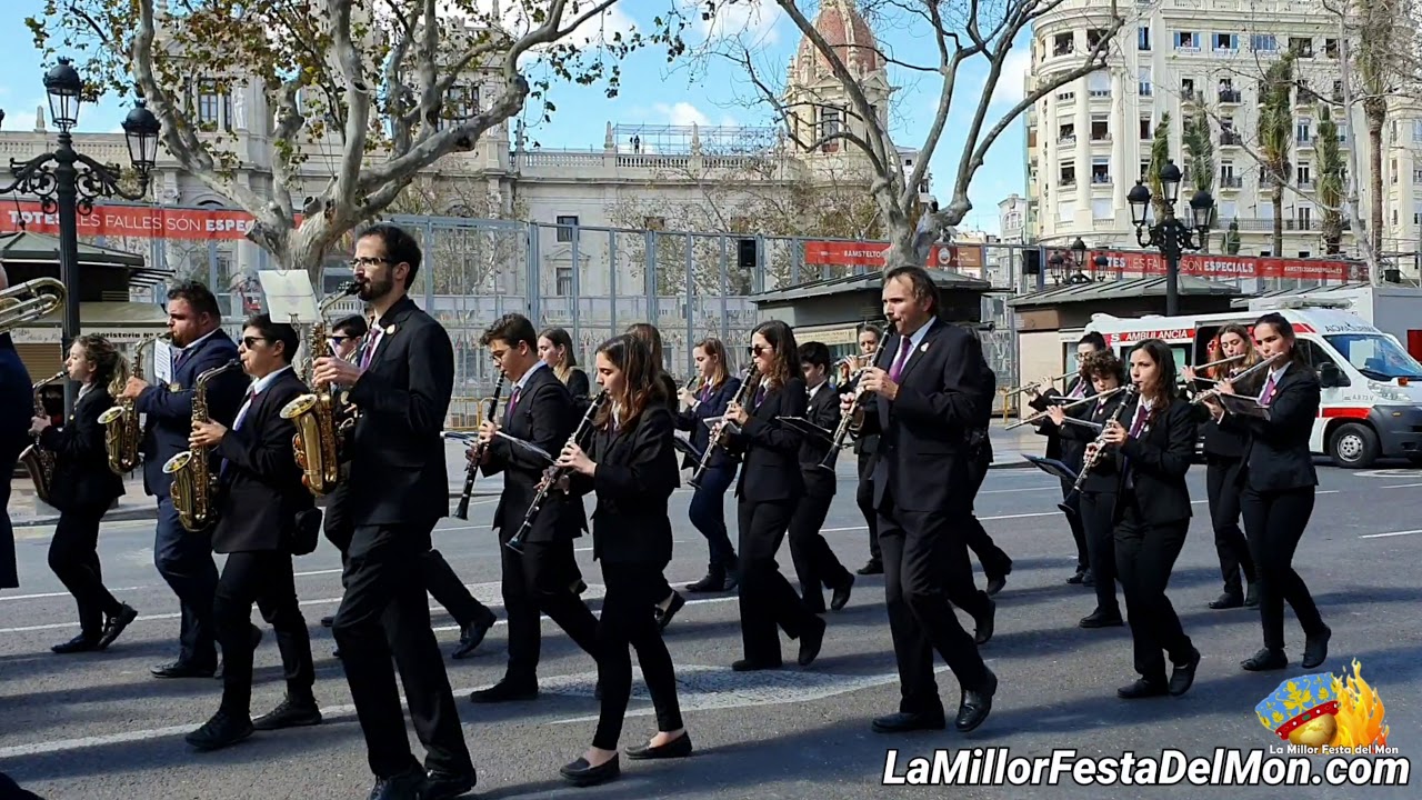 Entrada de Bandas Fallas 2020