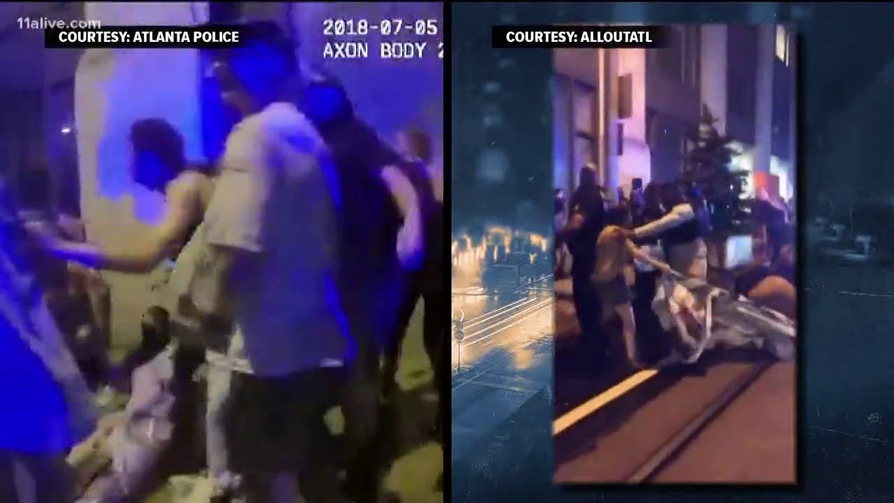 Atlanta Police release body cam video in response to viral video that shows violent arrest