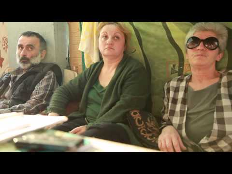 მოშიმშილეები ივანიშვილის რეზიდენციაში