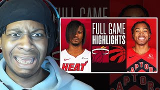 WTF ARE WE DOING ⁉️ Lvgit Reacts To HEAT at RAPTORS | FULL GAME HIGHLIGHTS | January 17, 2024