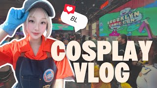 Everyone Kept Recognizing My Farmer BL Cosplay! 🌾 || Brooklyn Comic Con Vlog