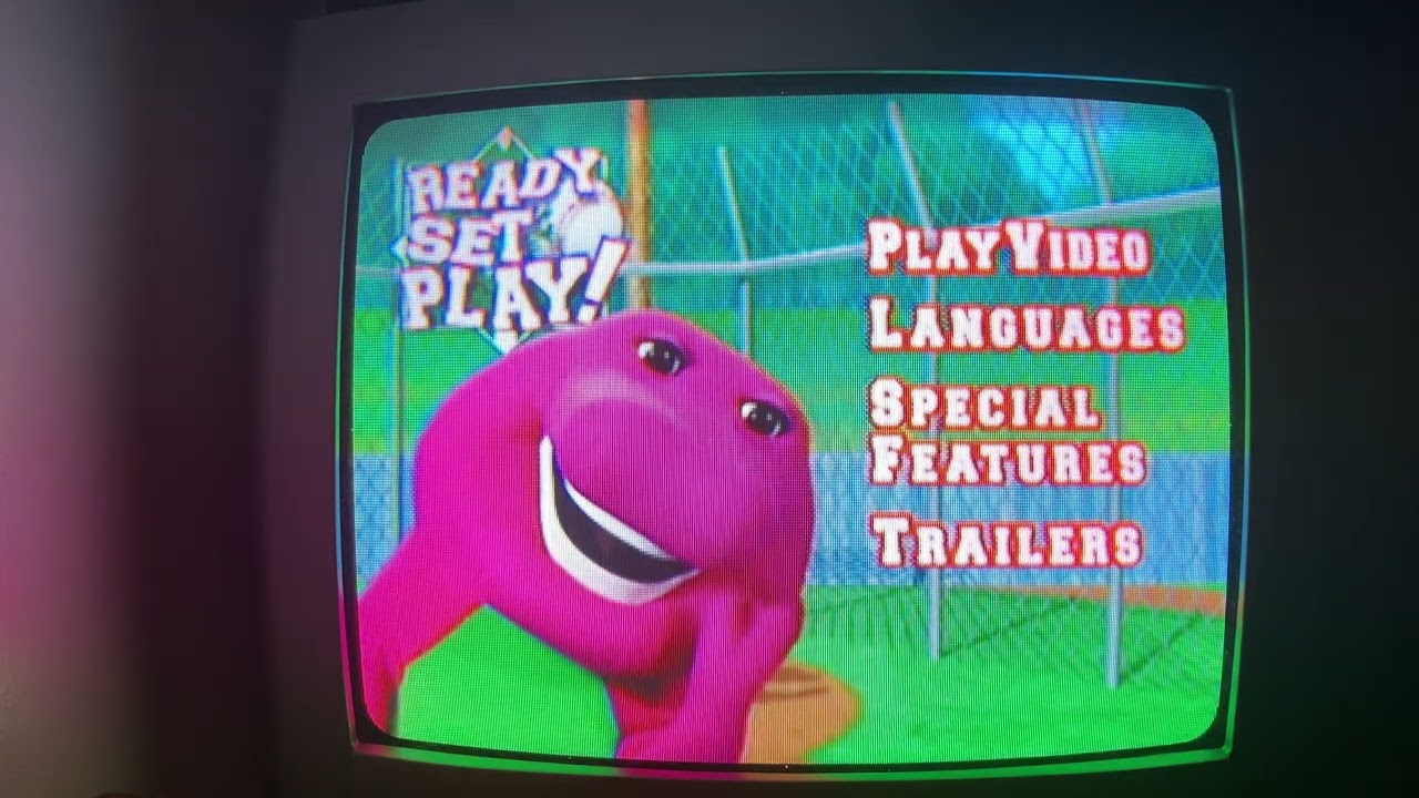 Opening to Barney Ready, Set, Play! 2004 DVD - YouTube