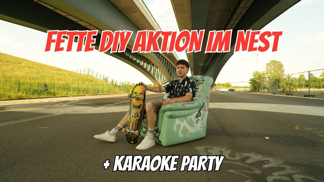 FETTE DIY AKTION IM NEST! + KARAOKE AM TEMPELHOFER FELD
