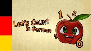 German Numbers 1 10 German Numbers Pronunciation German Numbers From One To Ten Children Song Youtube