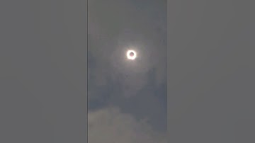 Solar Eclipse at full coverage Austin TX April 8, 2024 #shorts #short