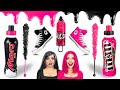 Black VS Pink Food Challenge | Last to Stop Eating Only One Color Wins $10,000 by RATATA POWER