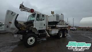 2002 Freightliner FL 80 Pressure Digger Derrick Altec HD 35 #12127 OB