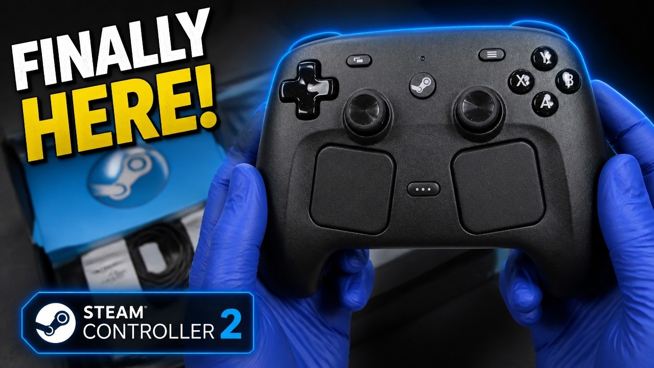 Steam Controller 2 Unboxing and Ultimate Verdict (It's FINALLY