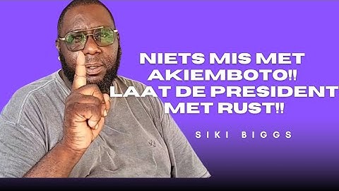 🇸🇷BIGGS OVER DE ONTWIKKELINGEN IN SU