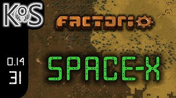 Factorio 0.14 Space-X Mod, Ep 31: Self Building Outpost - Let