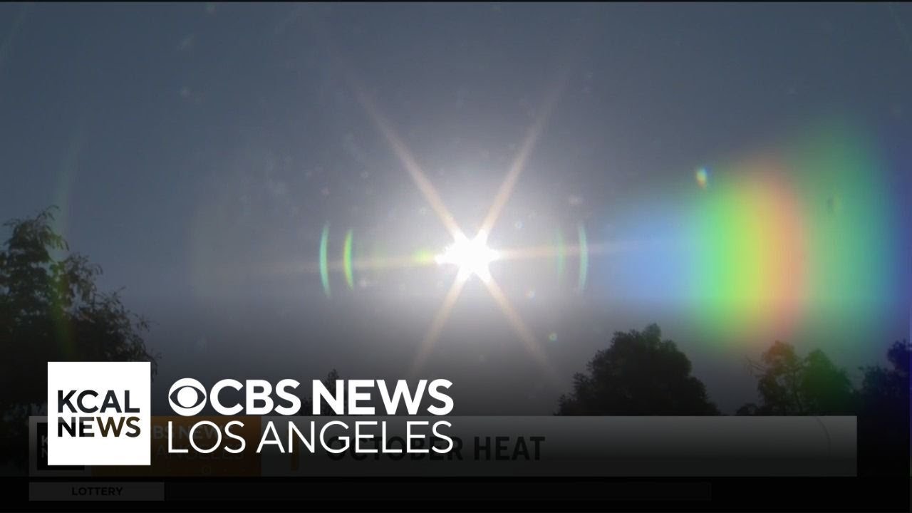 Heat wave continues for inland communities - YouTube