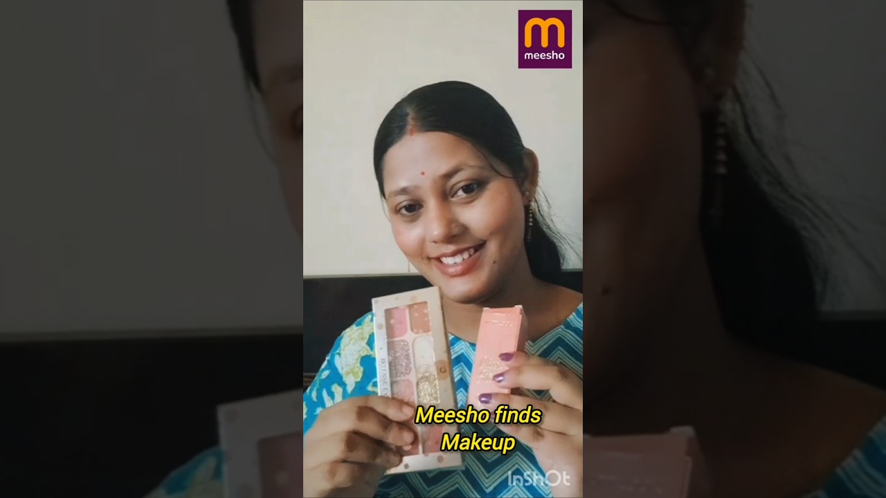 Meesho finds makeup#review#youtubeshorts#meesho#makeup#girl#beauty