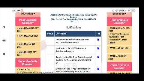 MHTCET 2021: APPLICATION FORM AND EXAM LATEST NEWS BY ANKIT SINGH