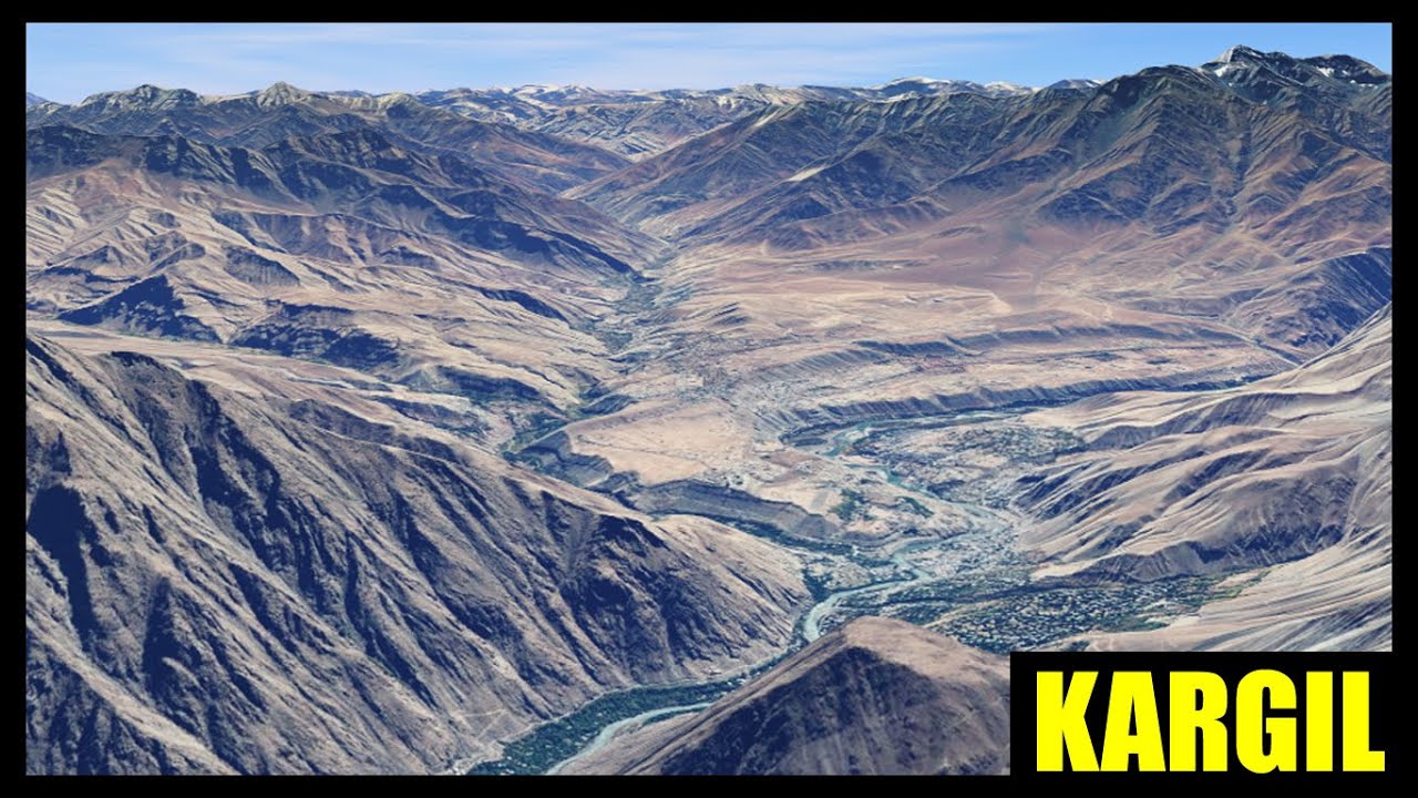 Kargil aerial tour *virtual.