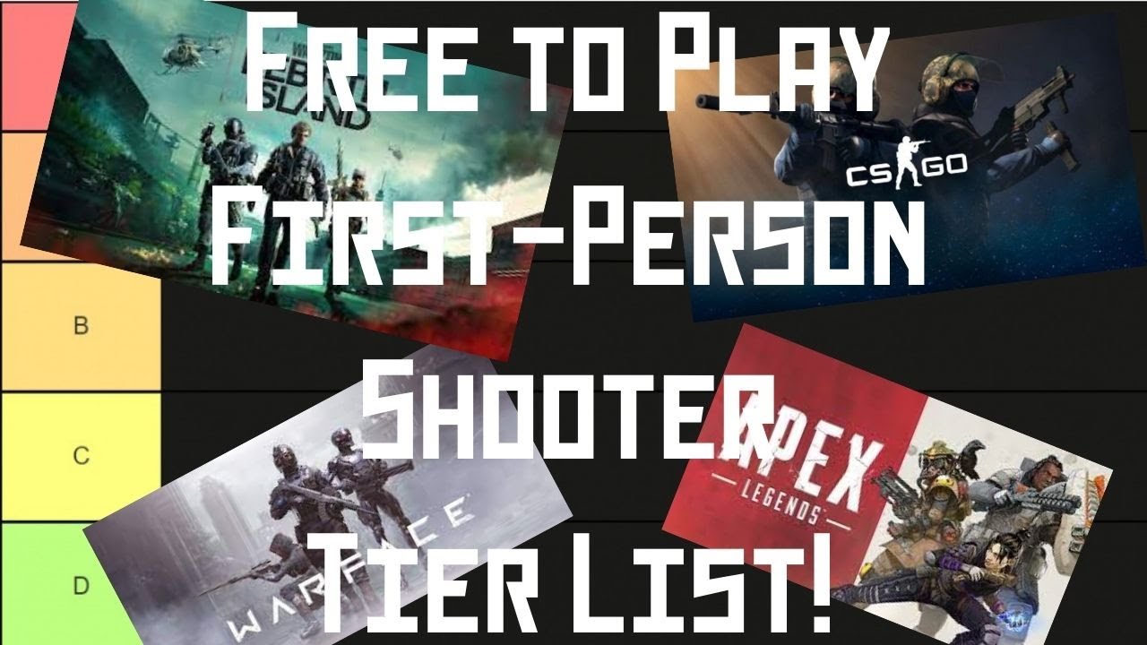 The F2P FPS Games Tier List! YouTube