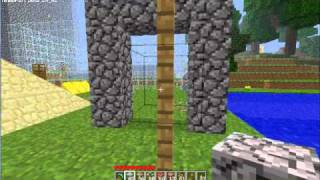 Minecraft - Fence Stacking Tutorial