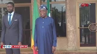 Les images de l'arrivée du Président Diomaye au Nigéria