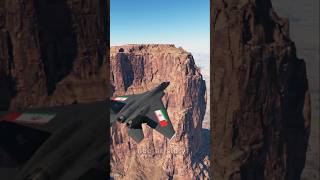 Irani fighter jet flying around The Rock 😳🇮🇷 #iran #army #fighterjet #viral