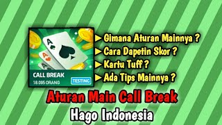 Cara Main Game Call Break - Hago Indonesia screenshot 5