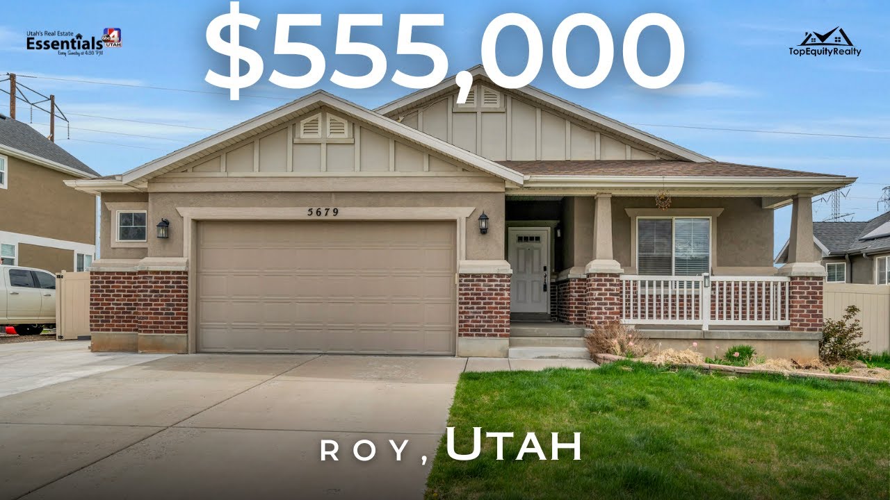 🏡 5679 S 3150 W, Roy, UT Top Equity Realty ABC4 Utah's Real Estate