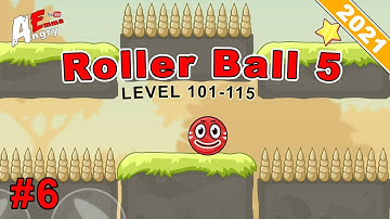 🔴 Roller Ball 5 - Gameplay #6 level 101-115 (Android)
