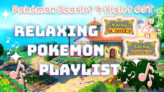 Pokémon Scarlet and Violet Music Playlist [1 HOUR] (Studying & Relaxation, OST) 🍙🌸🎧❤️‍🔥