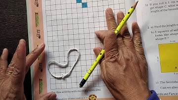 Class4th Maths Chapter-Fields and Fences Activity Page153&154