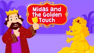 THE GOLDEN TOUCH - Kids Story in English | Bedtime Stories | English Cartoon | Fairy Story Official