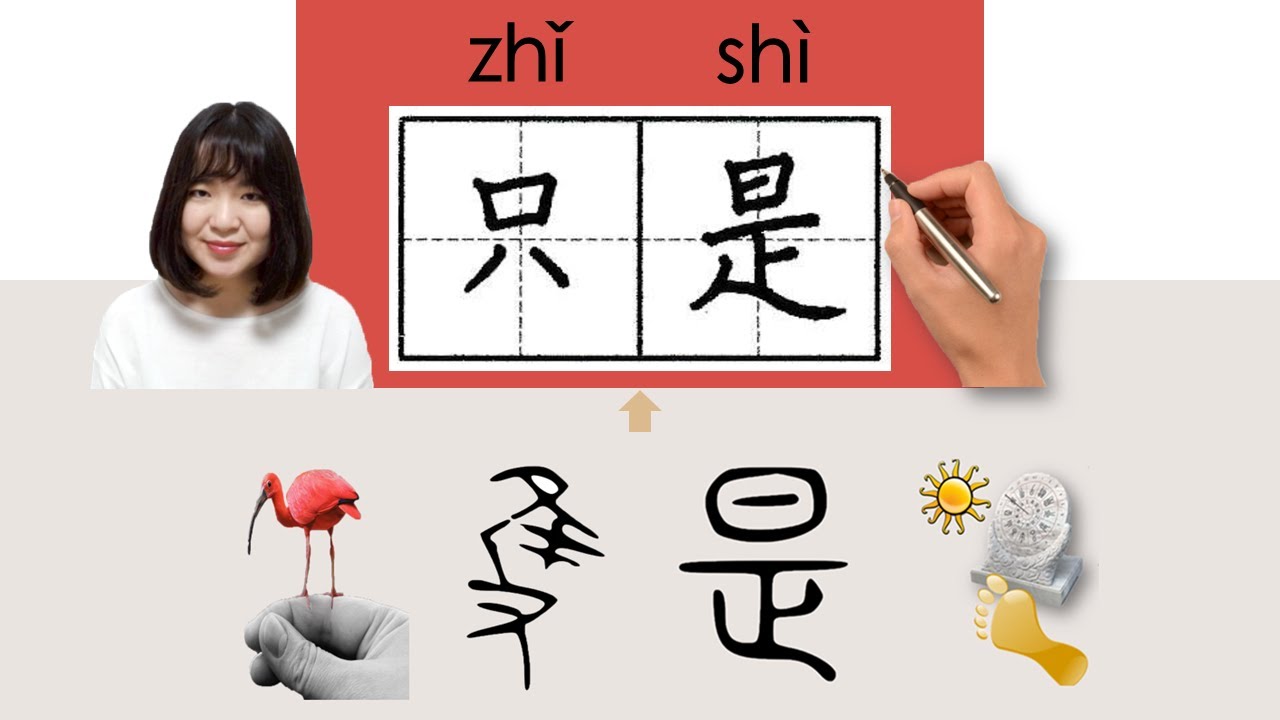 【NEW HSK3】//只是//zhishi_(only, just, merely)How to Pronounce & Write Chinese Character 