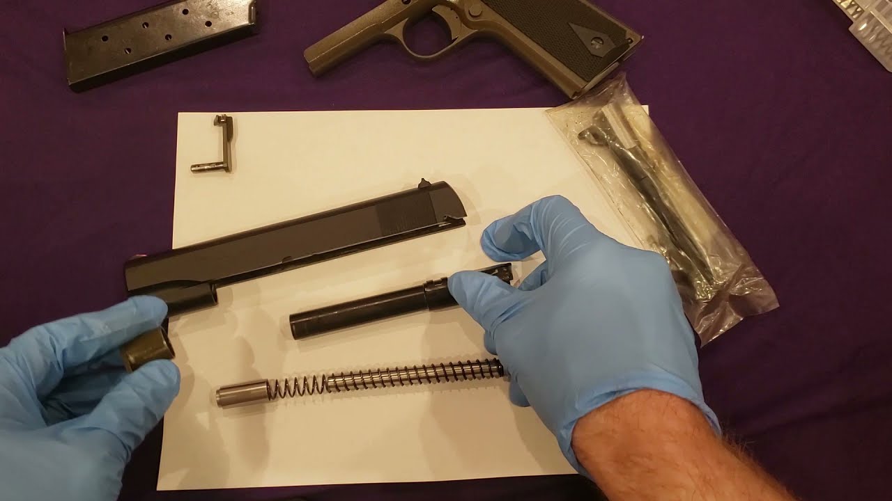 Самостоятельная доработка для повышения точности стрельбы в 1911 году.