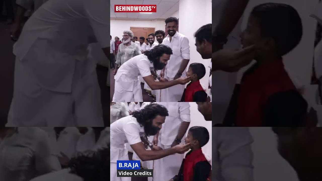 DHANUSH😍டேய் குட்டி பையா🥰என்ன CLASS படிக்குற🤩செல்லமா கொஞ்சிய DHANUSH | VAATHI