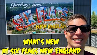 WHAT'S NEW at Six Flags New England! (2023)