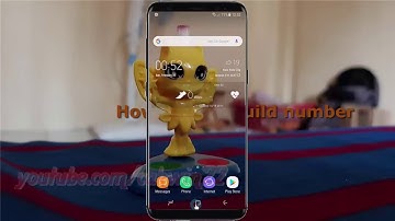 Android Nougat : How to Find Build number in Samsung Galaxy S8 or S8+