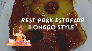 SPECIAL PORK  ESTOFADO ILONGGO  STYLE