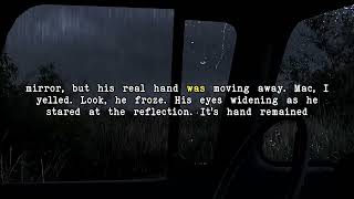 My reflection isn't me anymore... I'm terrified