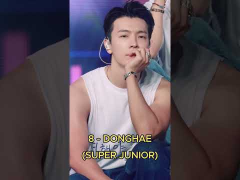 TOP 10   HOT 100 KPOP IDOLS RANKING 2025  #kpop # #lisa  #bts #viral  #donghae #lucas #yunho #irene