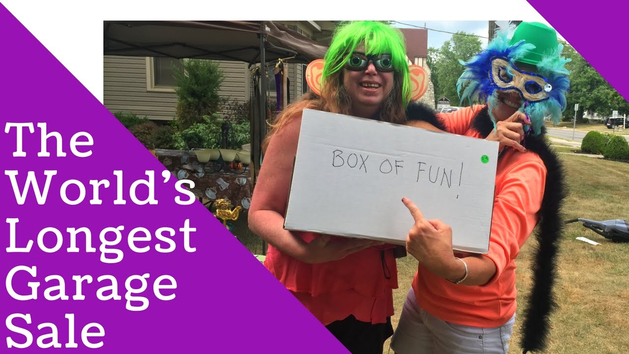 Conquering the World's Longest Garage Sale!!! amazon FBA and ebay
