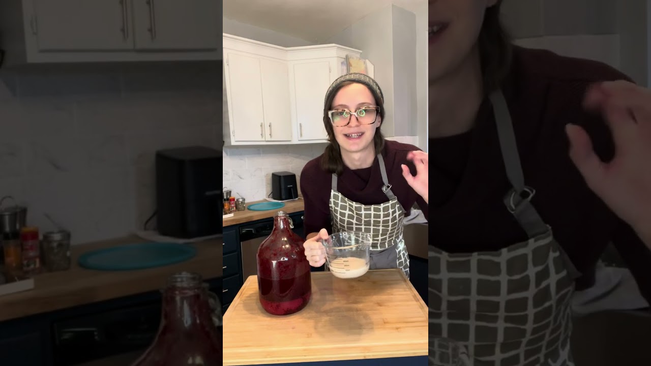 Homemade Fruit Wine - Basilberry Bliss