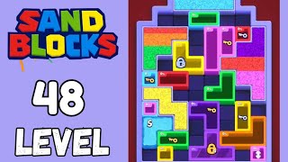 Sand Blocks Level 48 Walkthrough Solution