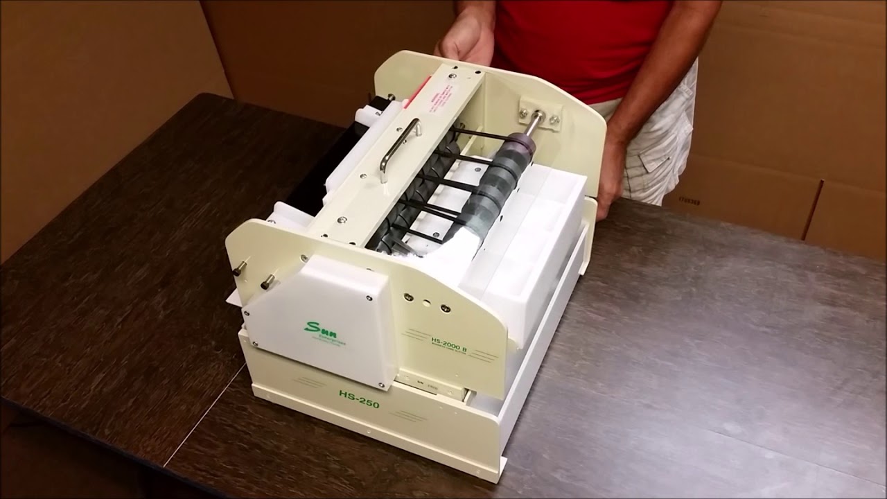 HS-2000B: Business Card Slitter Marchine, Sun Enterprises USA, Inc.