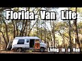 Florida VanLife - Leaving Georgia - Living in a Van 01/2021