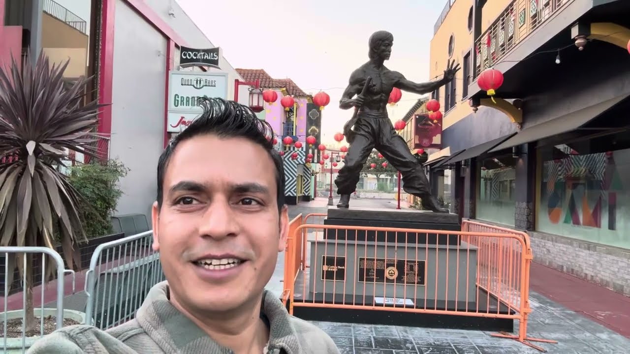 Aaj Gaye hum china town Los Angeles 🇺🇸