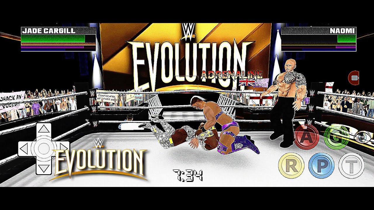 WWE Evolve 2025 arena for wrestling empire forever for PC and android 