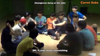 [ENG SUB] 130810 Seventeen TV: DK's Not So Scary Story