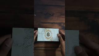 DIY wedding card envelope|wedding card craft #diy #diyenvelope #craft #papercraft #envolape#shorts