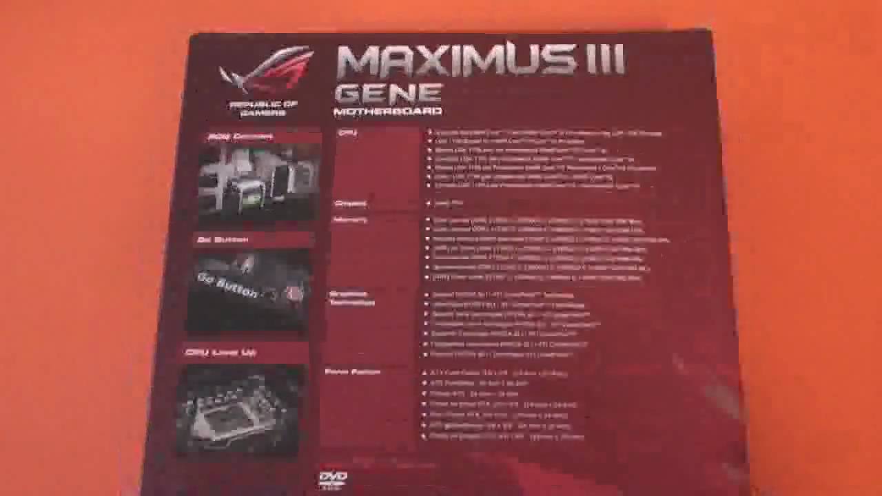 Maximus III Asus