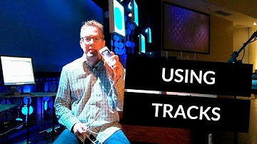 How to start using tracks or playing with a click