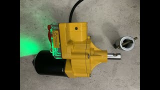 Light dep greenhouse - Blackout fabric motor set up and tutorial