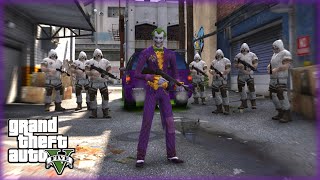 GTA 5 - JOKER and His HENCHMEN Rob Pacific Standard Bank! (Gameplay)