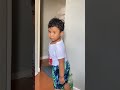 His crying turn to smiling😁 #funny #funnyvideo #baby #scared #baby